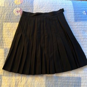 Pleated wool skirt Ann Taylor